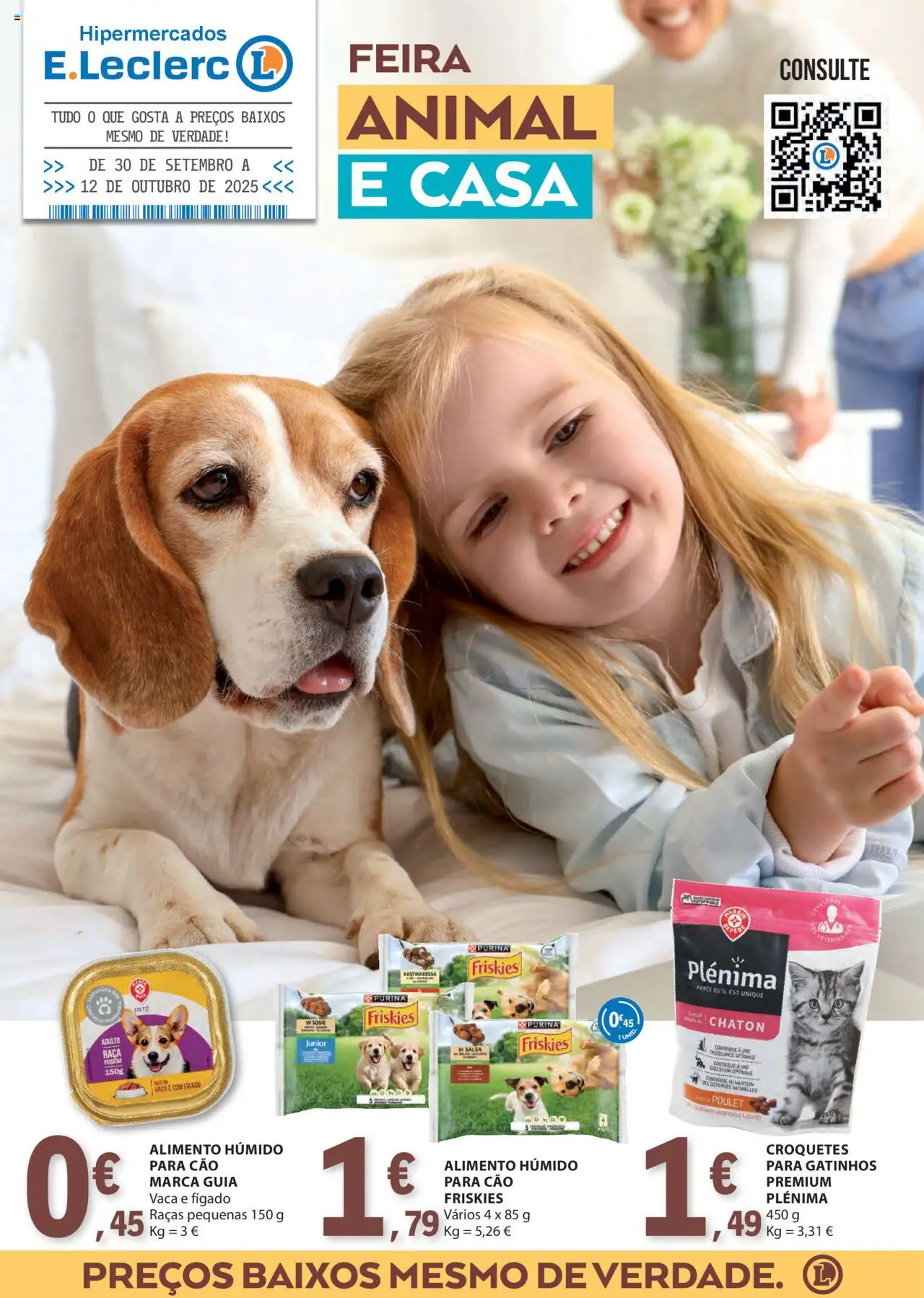 E.Leclerc - Folheto Feira Animal e Casa │ válido de 30.09.2025 | Página: 1