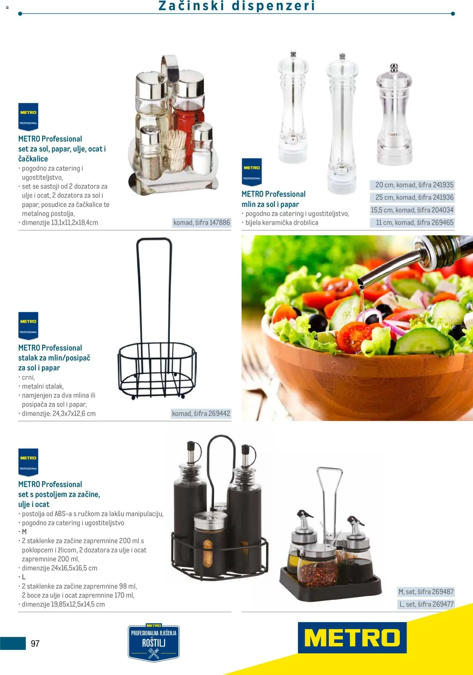 Metro katalog | vrijedi od 05.03.2026 | Stranica: 97 | Proizvodi: Roštilj, Ulje, Ocat, Papar