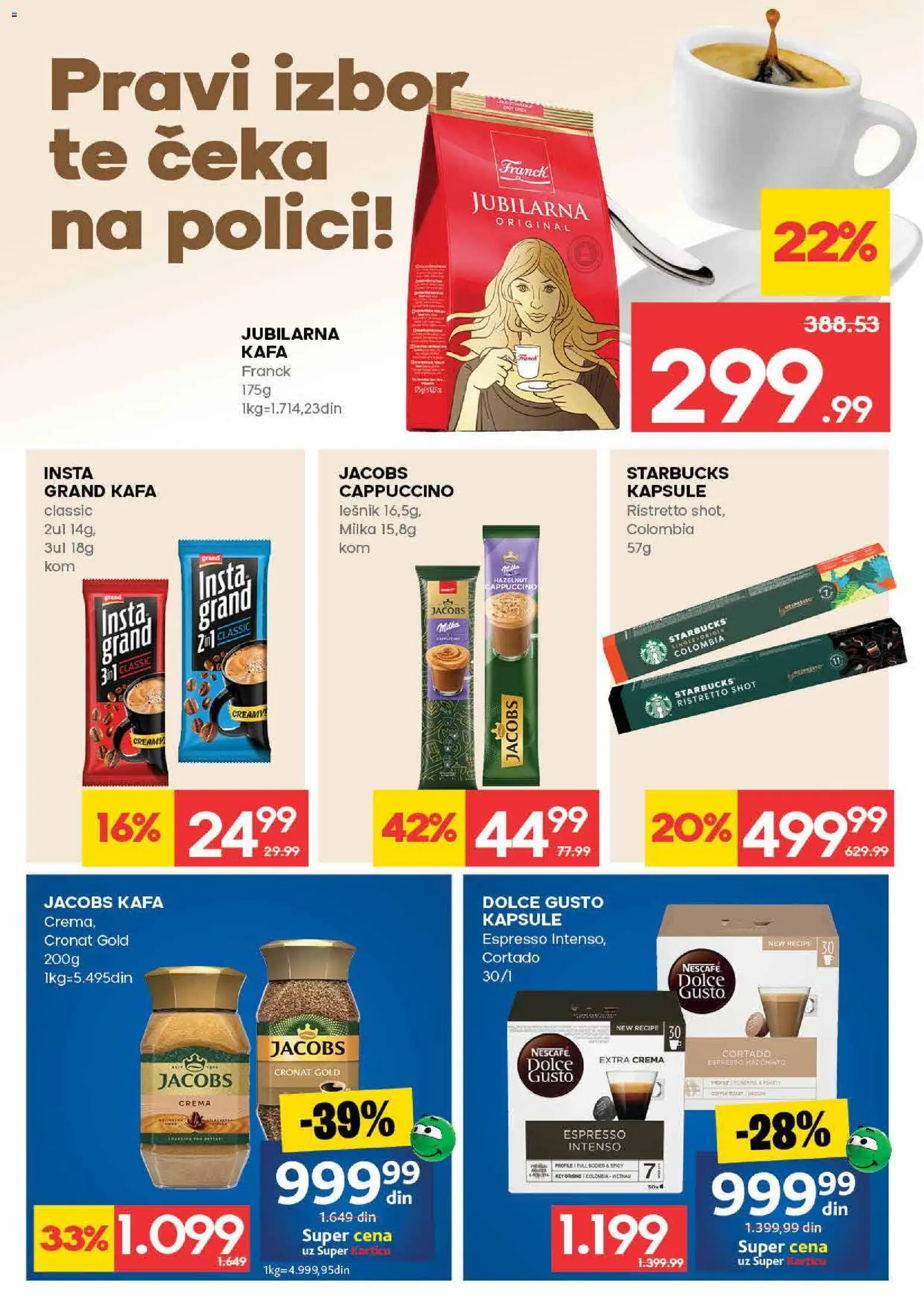Roda katalog - važi od 26.02.2026 | Strana: 14 | Proizvode: Milka, Kapsule, Kafa, Nescafé