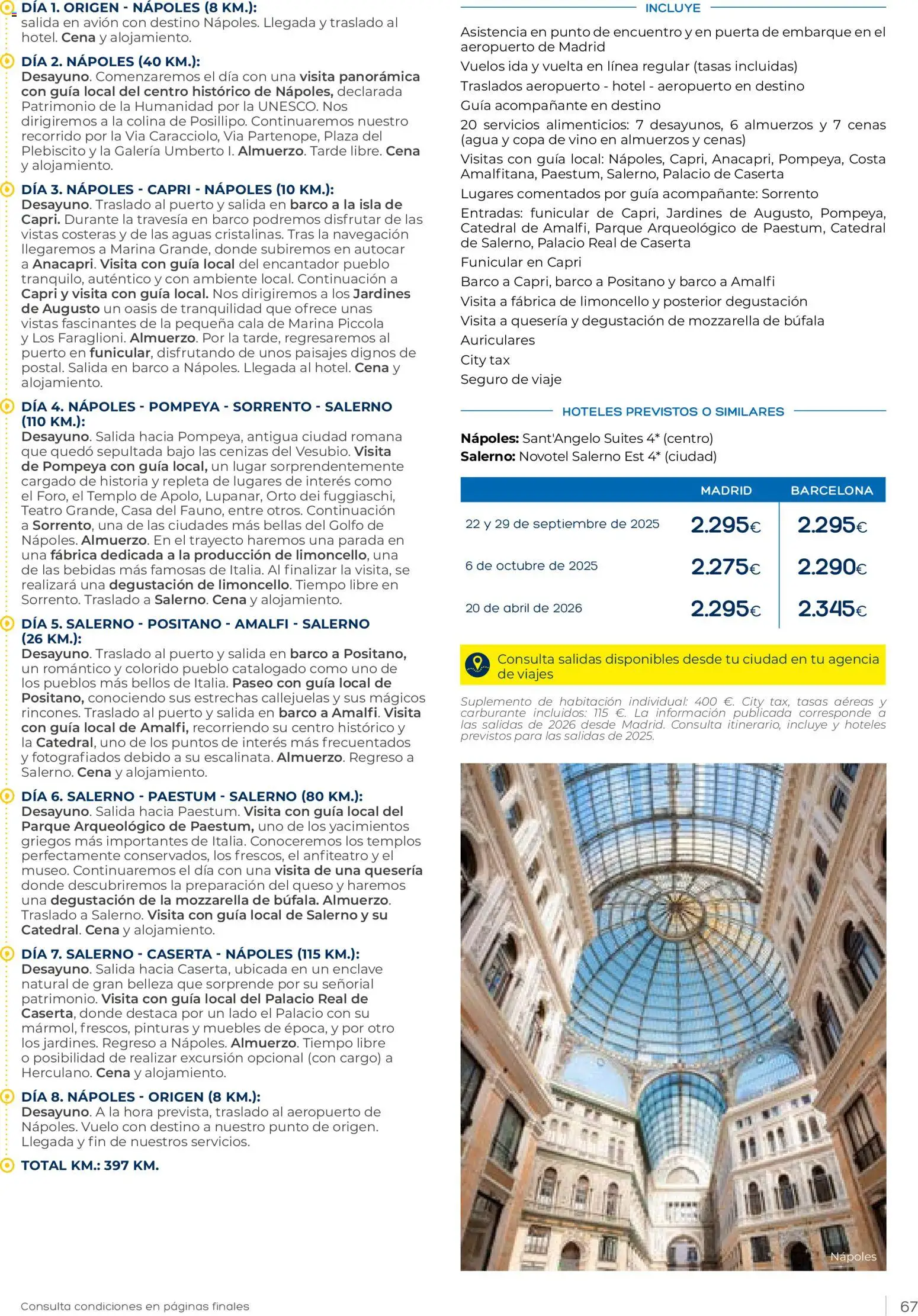 Viajes El Corte Inglés Vacaciones Económicas │ válido desde el 22.10.2025 | Página: 67 | Productos: Queso, Vino, Muebles, Auriculares