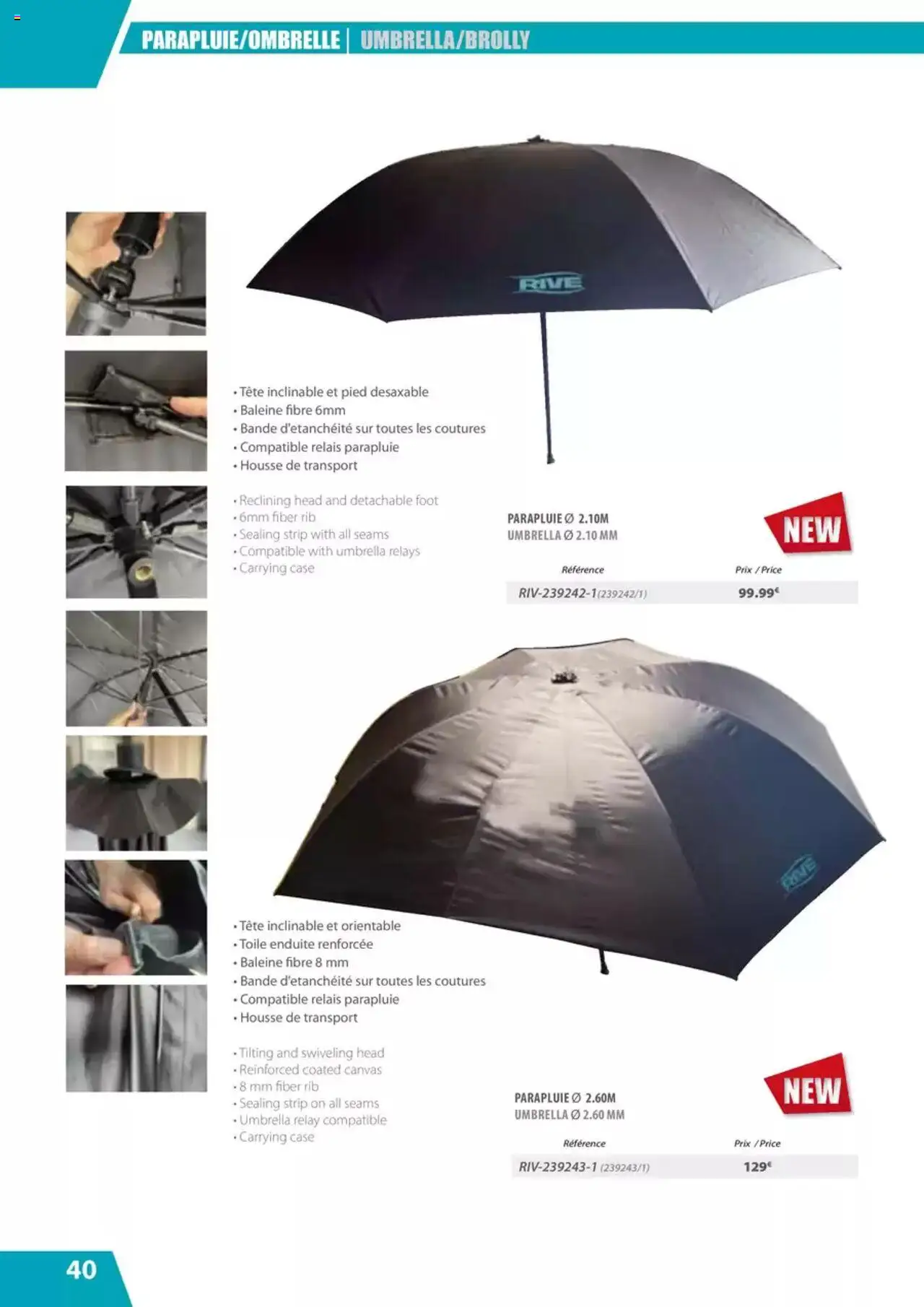 {H1} | Page: 40 | Produits: Parapluie