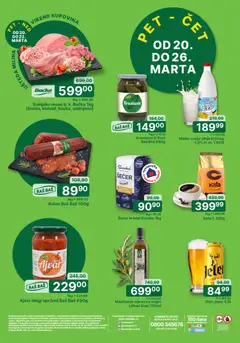 Univerexport katalog Nedeljna akcija - pregled Univerexport kataloga - važi od 20.03.2026