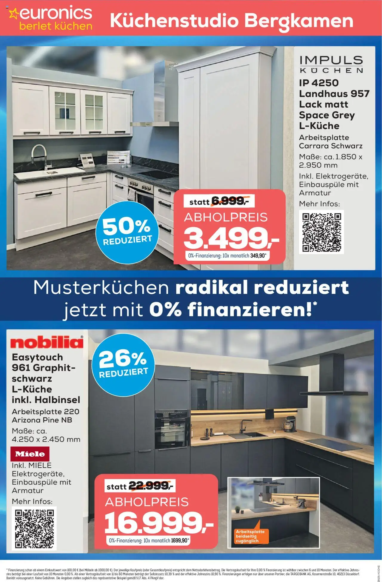 Euronics  Küchenwerbung Berlet - gültig ab dem 14.07.2025 | Seite: 13 | Produkte: Miele, Armatur, Kuchen