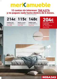 Vista previa Merkamueble folleto válido desde el 21.01.2026 | Página: 47 | Productos: Cama