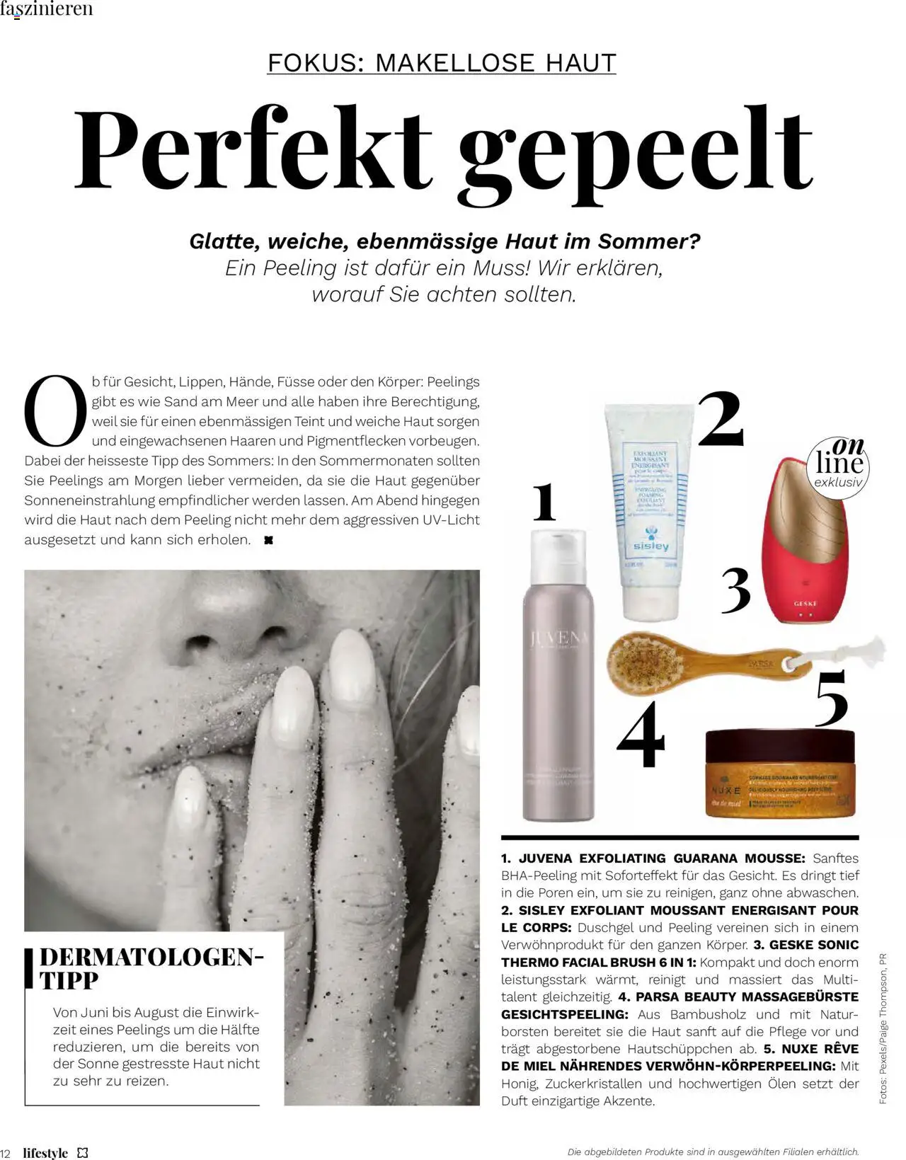 Müller Magazin ab 01.07.2025 | Seite: 12 | Produkte: Duft, Peeling, Duschgel, Shower Gel