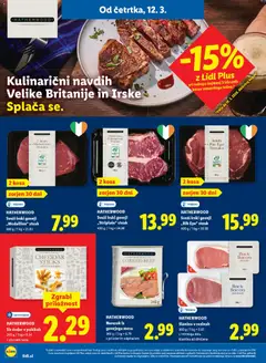 Lidl katalog akcije – veljaven od 12.03.2026 | Stran: 16 | Izdelki: Narezek, Slanina, Sir, Cheddar