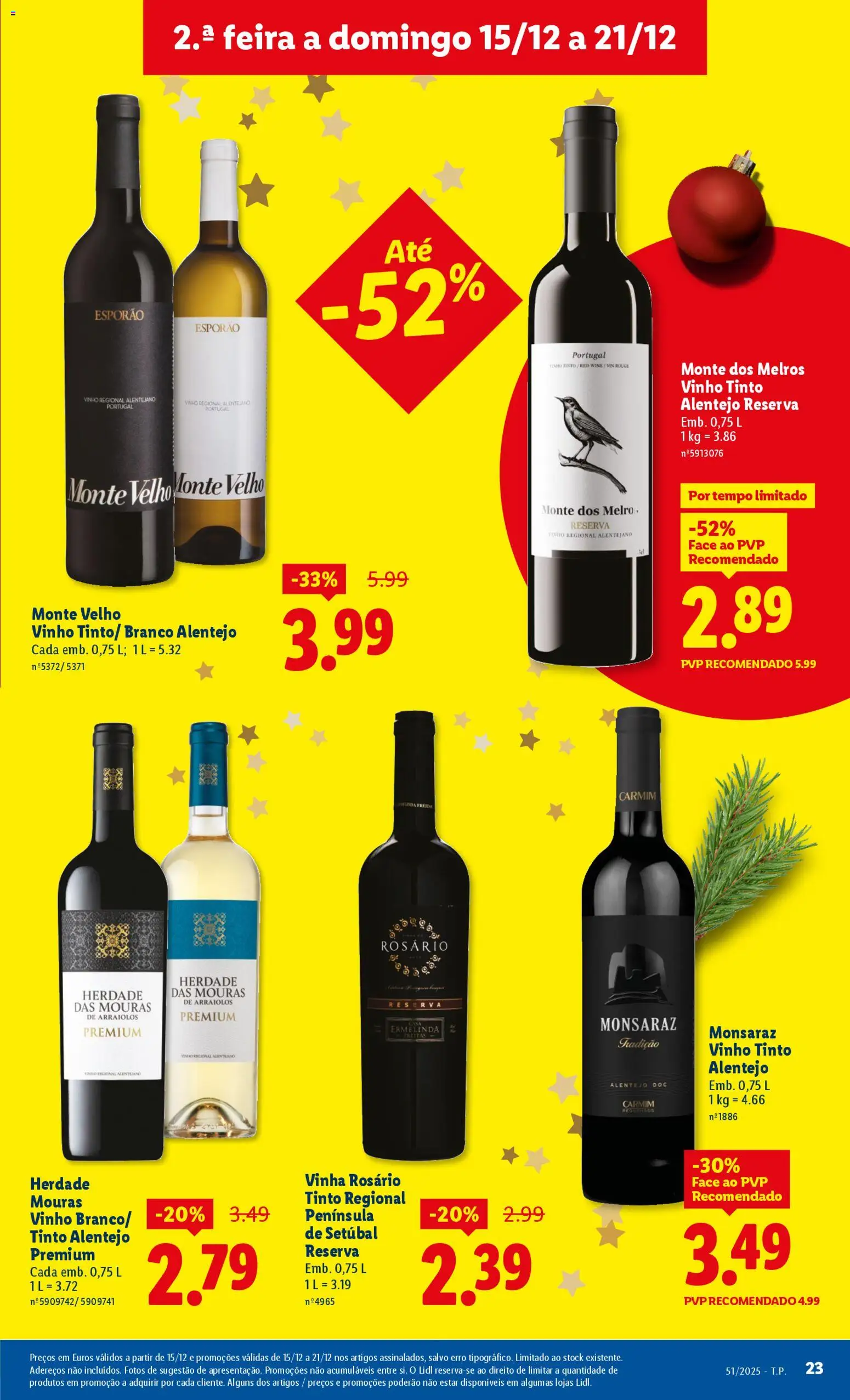 Lidl folheto │ válido de 15.12.2025 | Página: 23 | Produtos: Vinho, Vinho tinto
