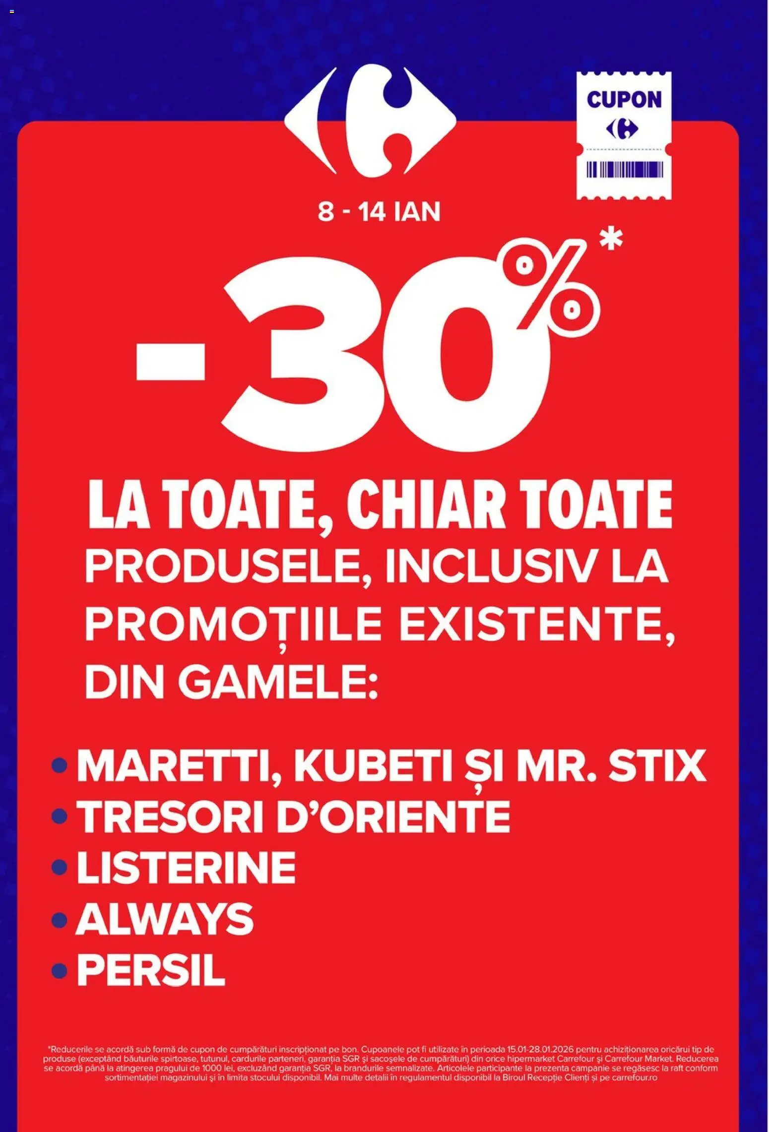 Noul catalog Carrefour – valabil de la 08.01.2026 | Pagină: 3 | Produse: Raft