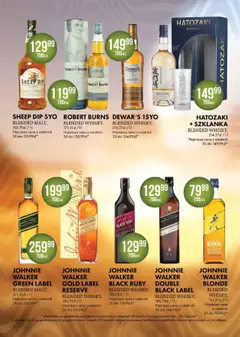 Al.Capone Gazetka od 07.07.2025 | Strona: 10 | Produkty: Szklanka, Black Label, Whisky