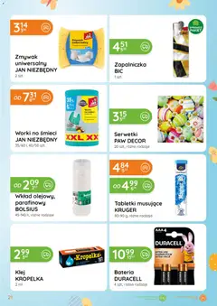 Pogląd oferty "Eurocash gazetka - Katalog Chemiczny" - ważna od 05.03.2026 | Strona: 21 | Produkty: Bateria