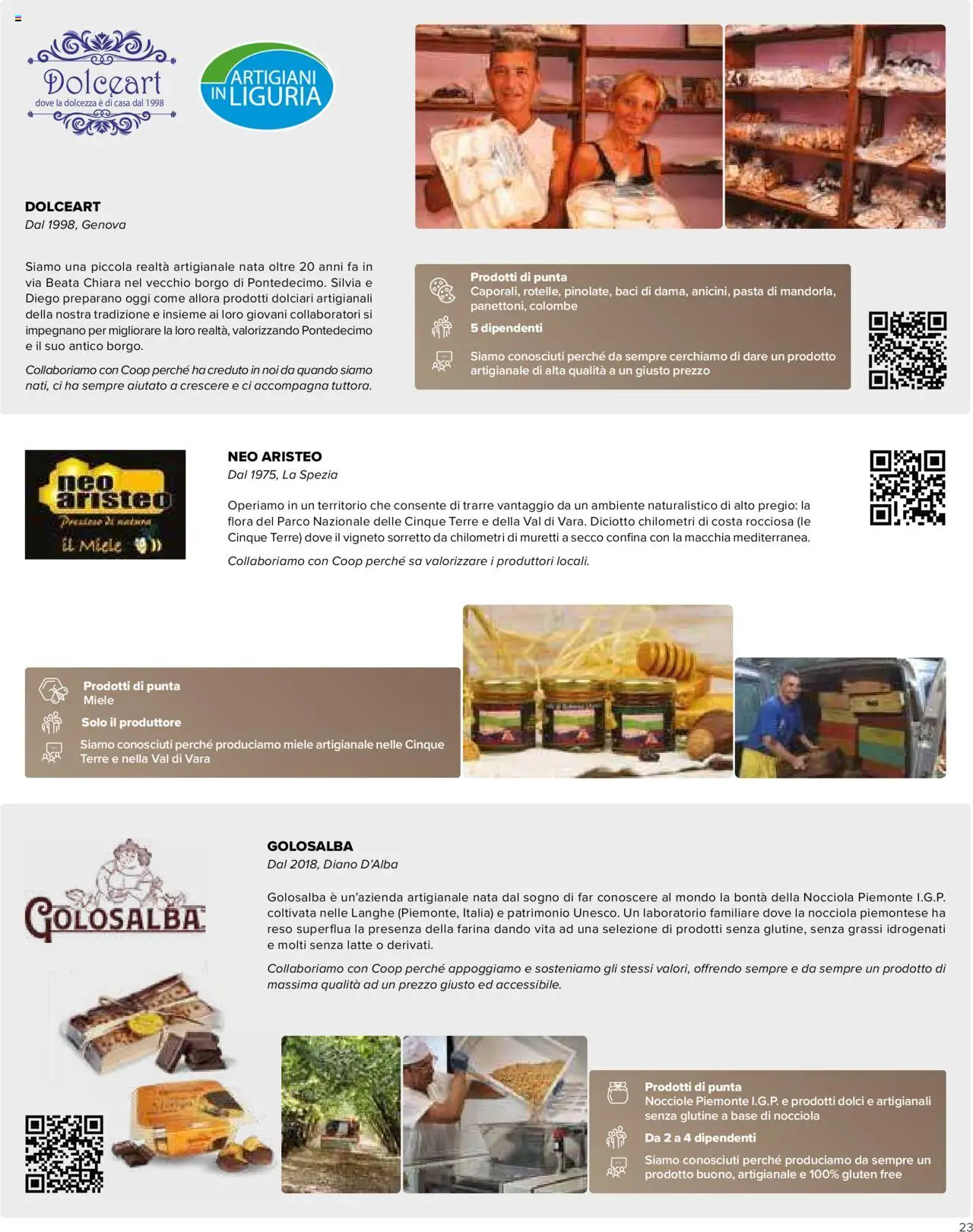 Volantino COOP del 09.10.2025 | Pagina: 23 | Prodotti: Latte, Farina, Pasta, Nocciole