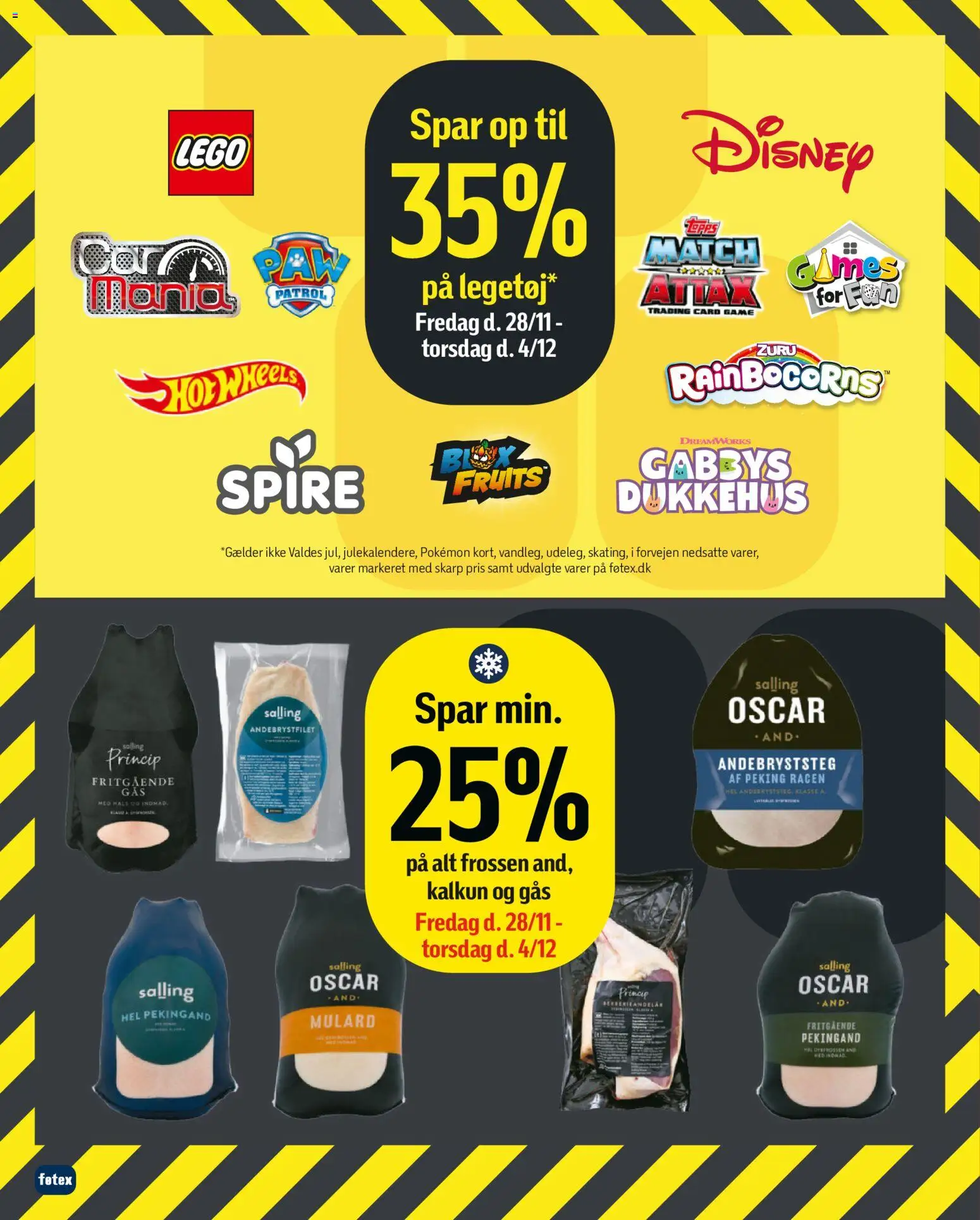 Føtex tilbudsavis – gyldig fra 28.11.2025 | Side: 3 | Produkter: Kalkun