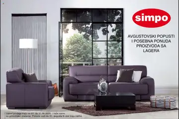SIMPO katalog - pregled SIMPO kataloga - važi od 01.08.2025