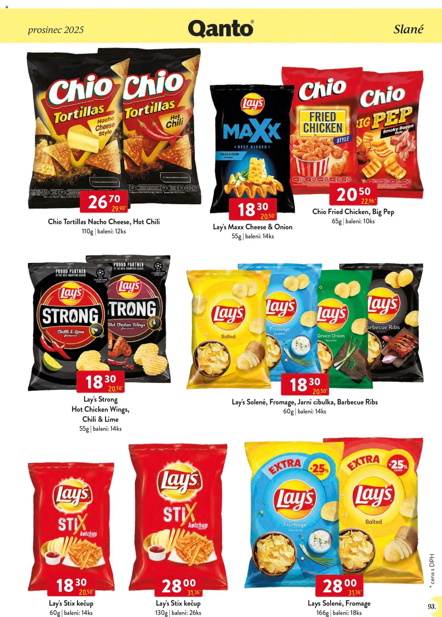 Astur & Qanto leták - Velkoobchod 12/2025 od 01.12.2025 | Strana: 93 | Produkty: Kečup, Lay's