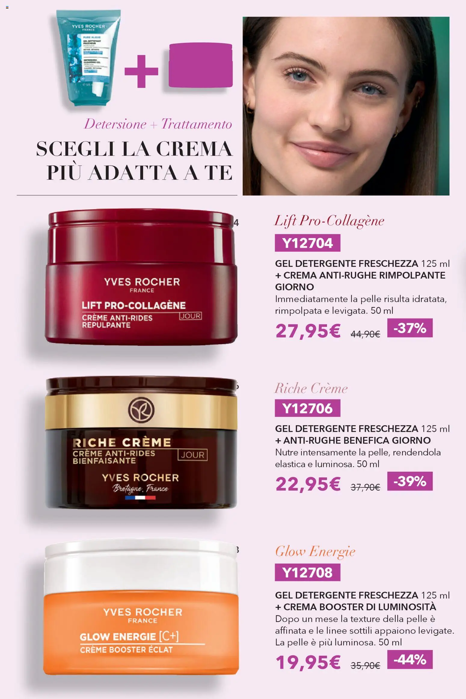 Volantino Yves Rocher del 02.04.2026 | Pagina: 22 | Prodotti: Crema, Detergente, Tè