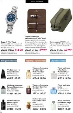 Pogląd oferty "Oriflame Katalog 6 2026" - ważna od 15.04.2026 | Strona: 78 | Produkty: Zegarek, Perfumy, Woda toaletowa, Woda