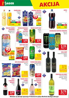 Jager katalog akcije – veljaven od 29.10.2025 | Stran: 12 | Izdelki: Radler, Penina, Energijski napitek, Mango