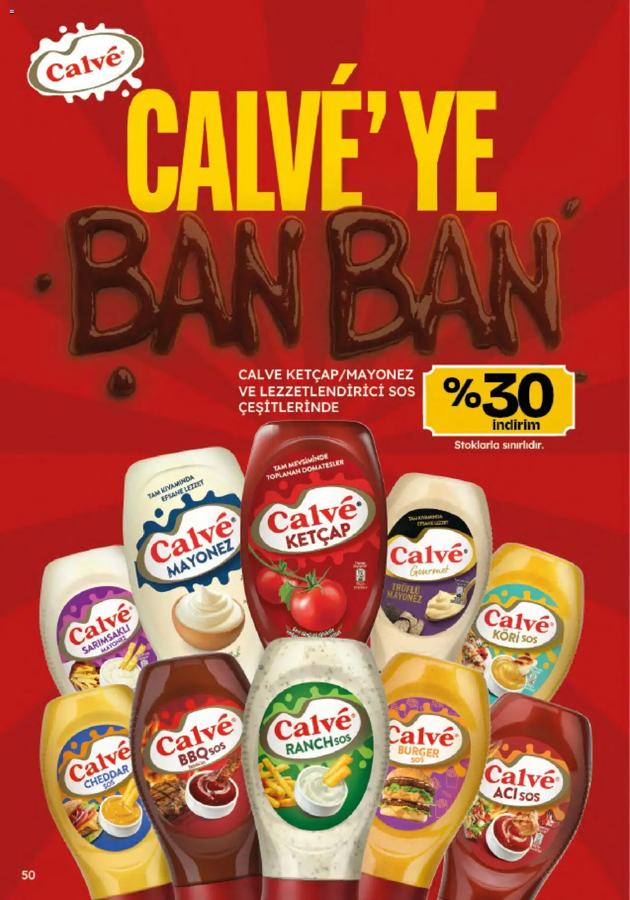 Migros Katalog - Migroskop - 11.09.2025 tarihinden itibaren geçerlidir | Sayfa: 50 | Ürünler: Ranch sos, Ketçap, Mayonez, Sos