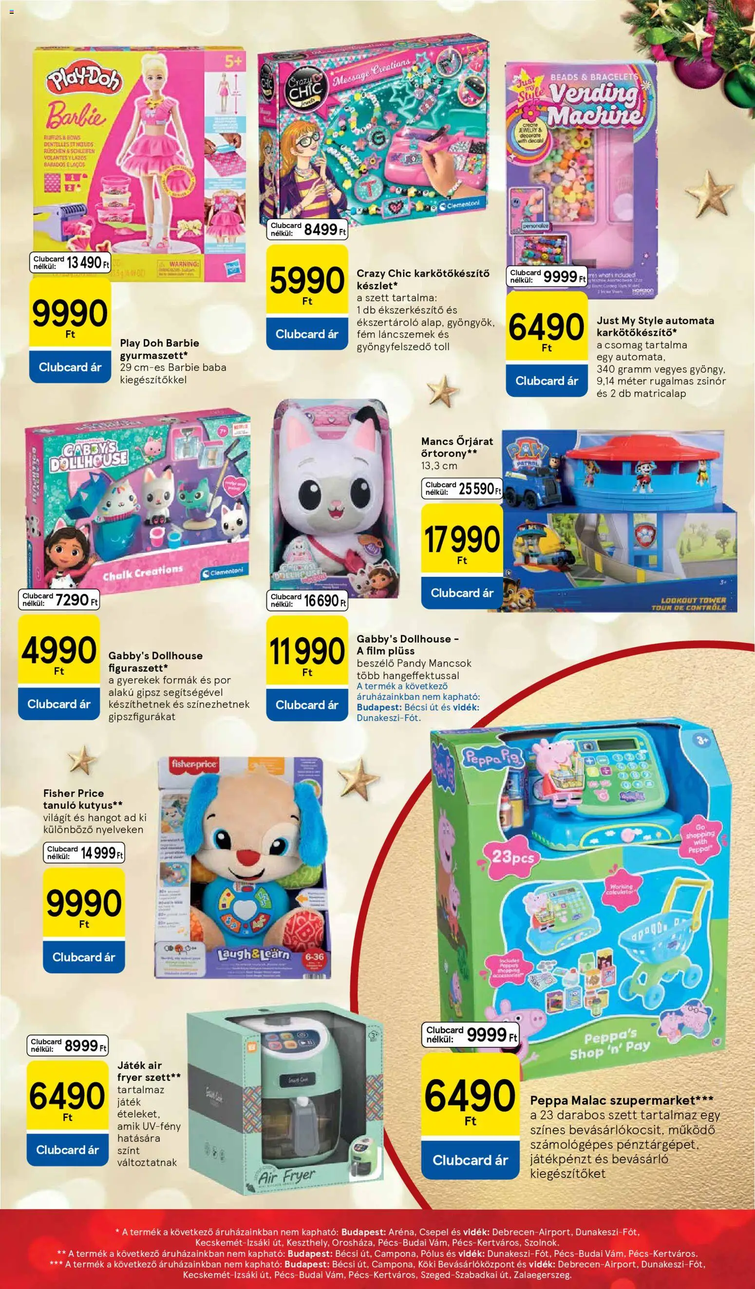 Tesco akciós ujság - amely érvényes a következő dátumtól: 26.11.2025 | Oldal: 37 | Termékek: Játék, Plüss