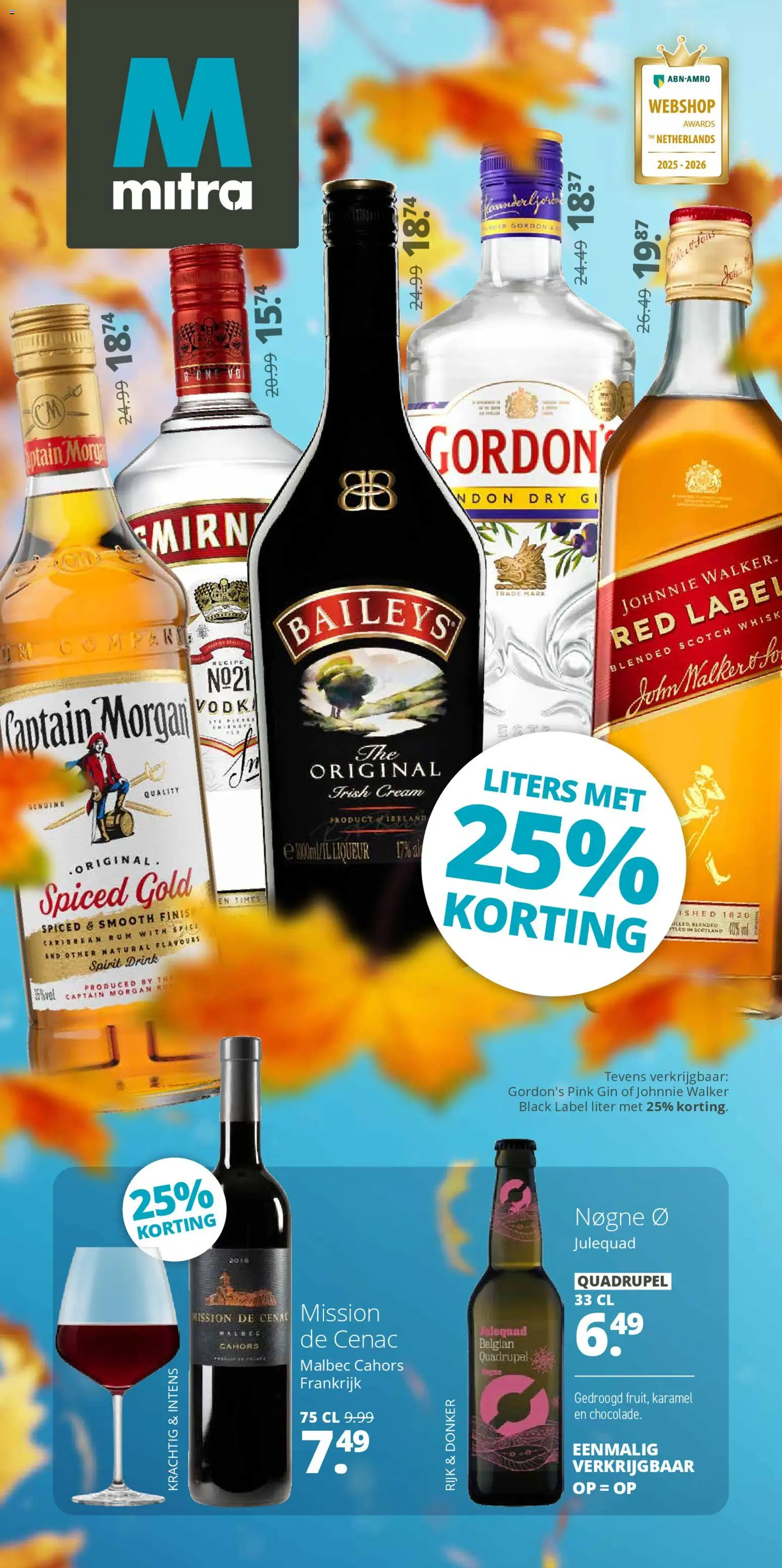 {H1} | Pagina: 1 | Producten: Gin