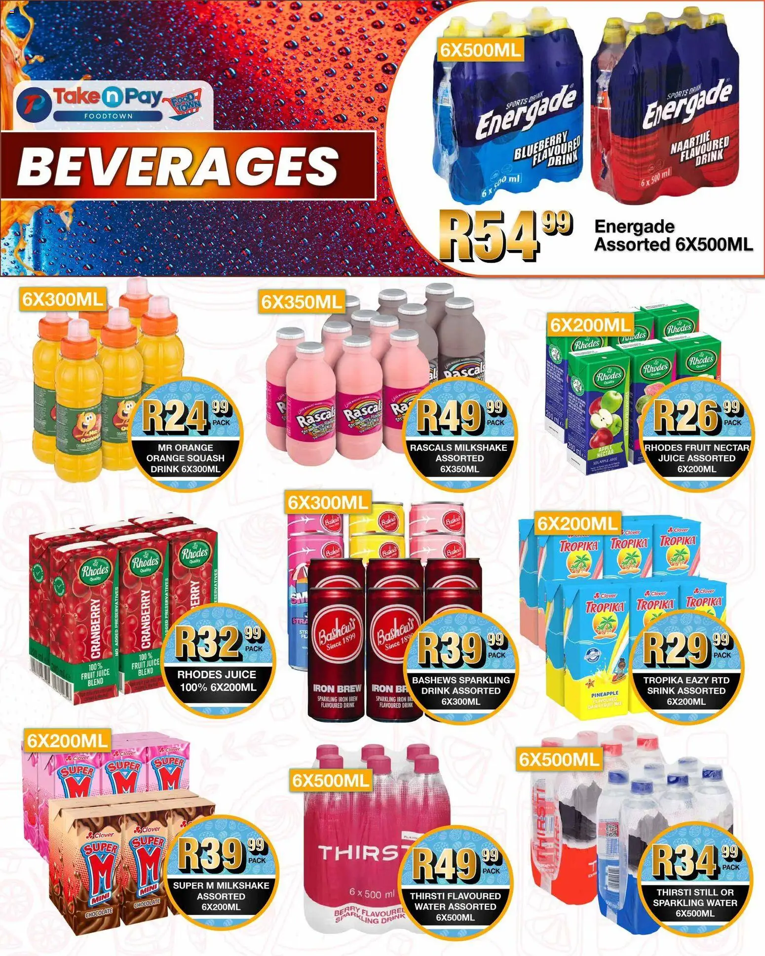 New Take n Pay catalogue – valid from 20.04.2026 | Page: 11 | Products: Cesto para colada, Iron, Squash, Chocolate
