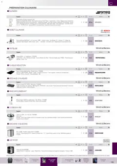 Rexel - Prévisualisation de Rexel - Brochure électroménager et multimédia valide à partir de 18.11.2025 | Page: 40 | Produits: Batteur, Frites, Brosse, Réservoir d'eau