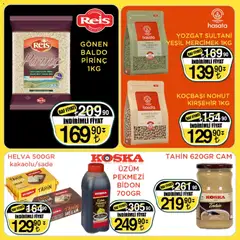 17.04.2026 tarihinden itibaren geçerli olan Sarıyer kataloğu önizlemesi | Sayfa: 20 | Ürünler: Raf, Ravioli, Pirinç, Üzüm