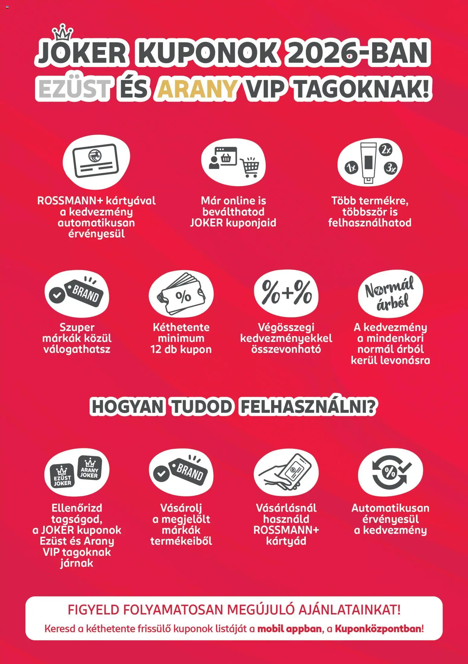 Rossmann akciós ujság - amely érvényes a következő dátumtól: 30.03.2026 | Oldal: 2