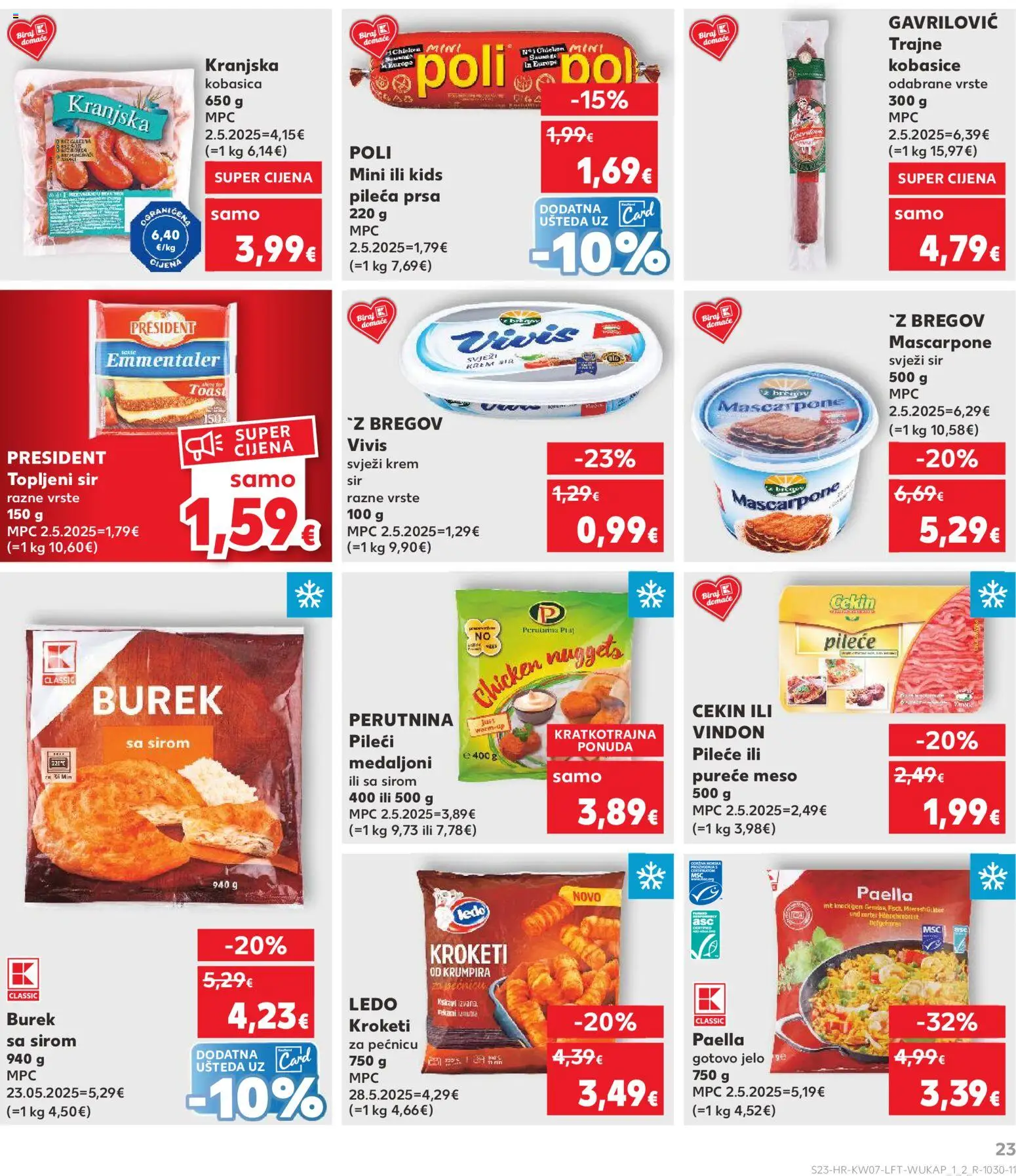 Kaufland katalog | vrijedi od 11.02.2026 | Stranica: 23