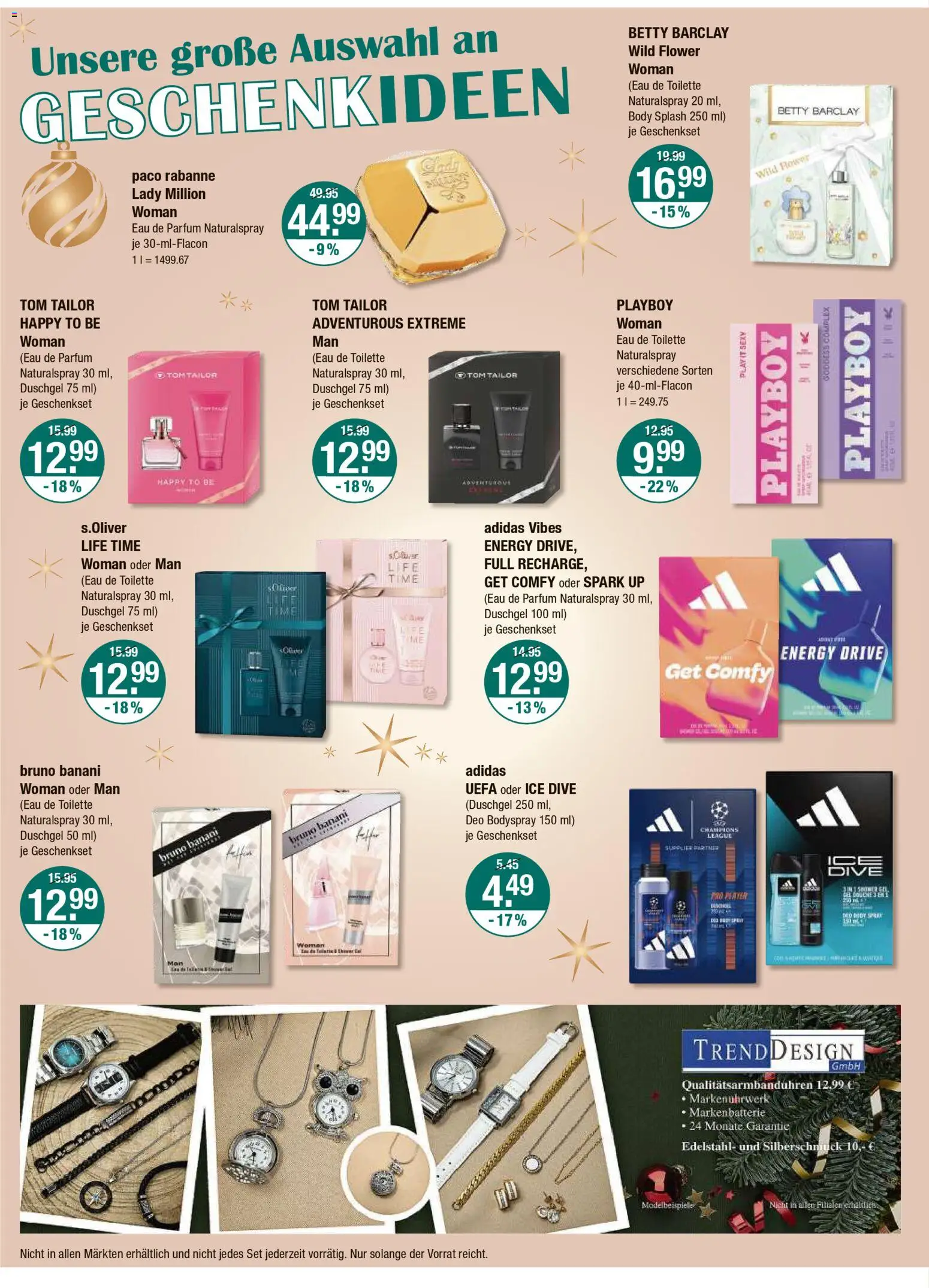V-Markt - Hallertau/Oberpfalz – gültig ab 04.12.2025 | Seite: 12 | Produkte: Energy, Toilette, Eau de Toilette, Duschgel