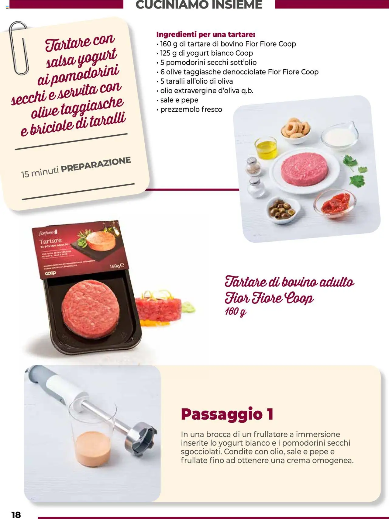 Volantino COOP del 22.05.2025 | Pagina: 18 | Prodotti: Pomodorini, Frullatore, Sale, Olio