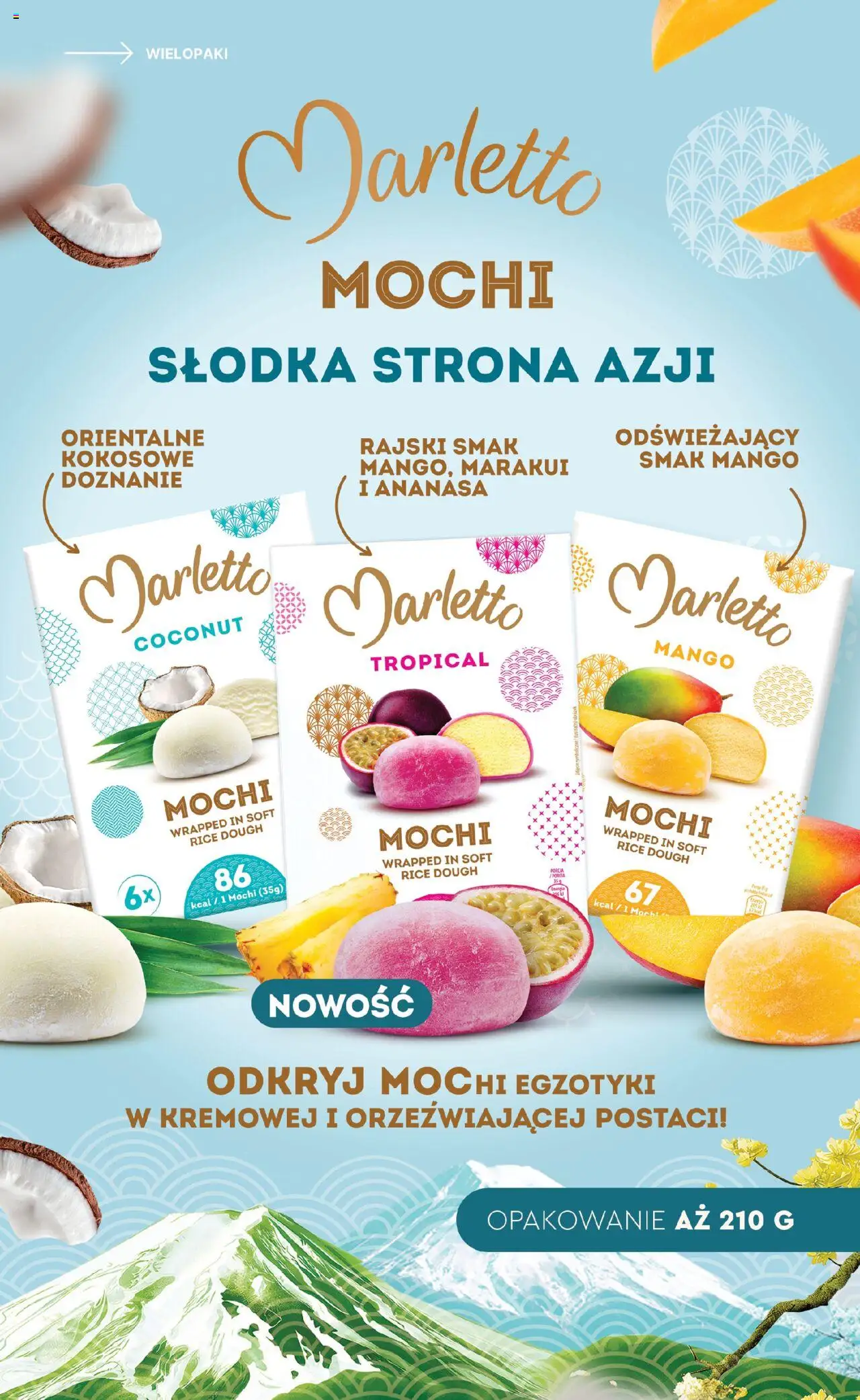 Biedronka gazetka - Marlettolodowa budka biedronki od 14.06.2025 | Strona: 16 | Produkty: Lody rożki, Czekolada, Lody