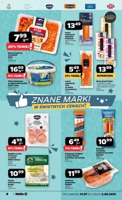 Netto gazetka - Spożywcza od 31.07.2025 | Strona: 8