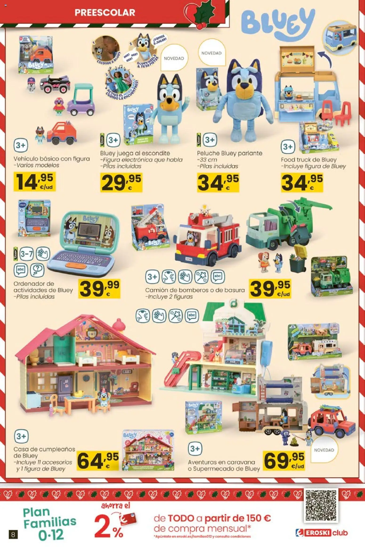 Eroski - Juguetes │ válido desde el 06.11.2025 | Página: 8 | Productos: Ordenador, Juega