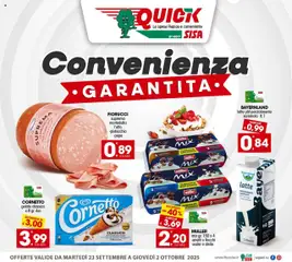 Anteprima del volantino SISA Quick catalogo valido a partire dal 23.09.2025