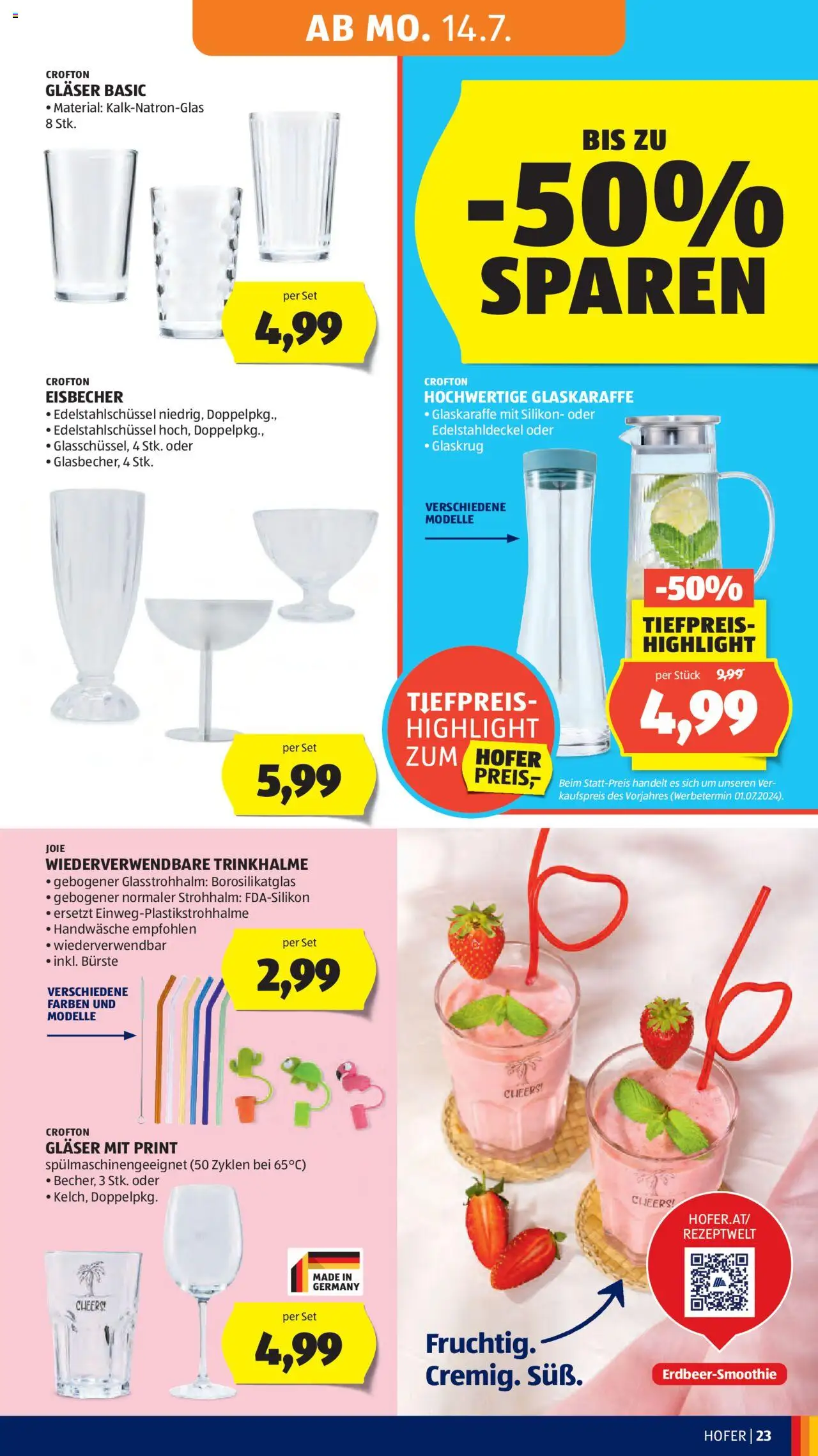 Hofer AT akciós ujság - amely érvényes a következő dátumtól: 11.07.2025 | Oldal: 27