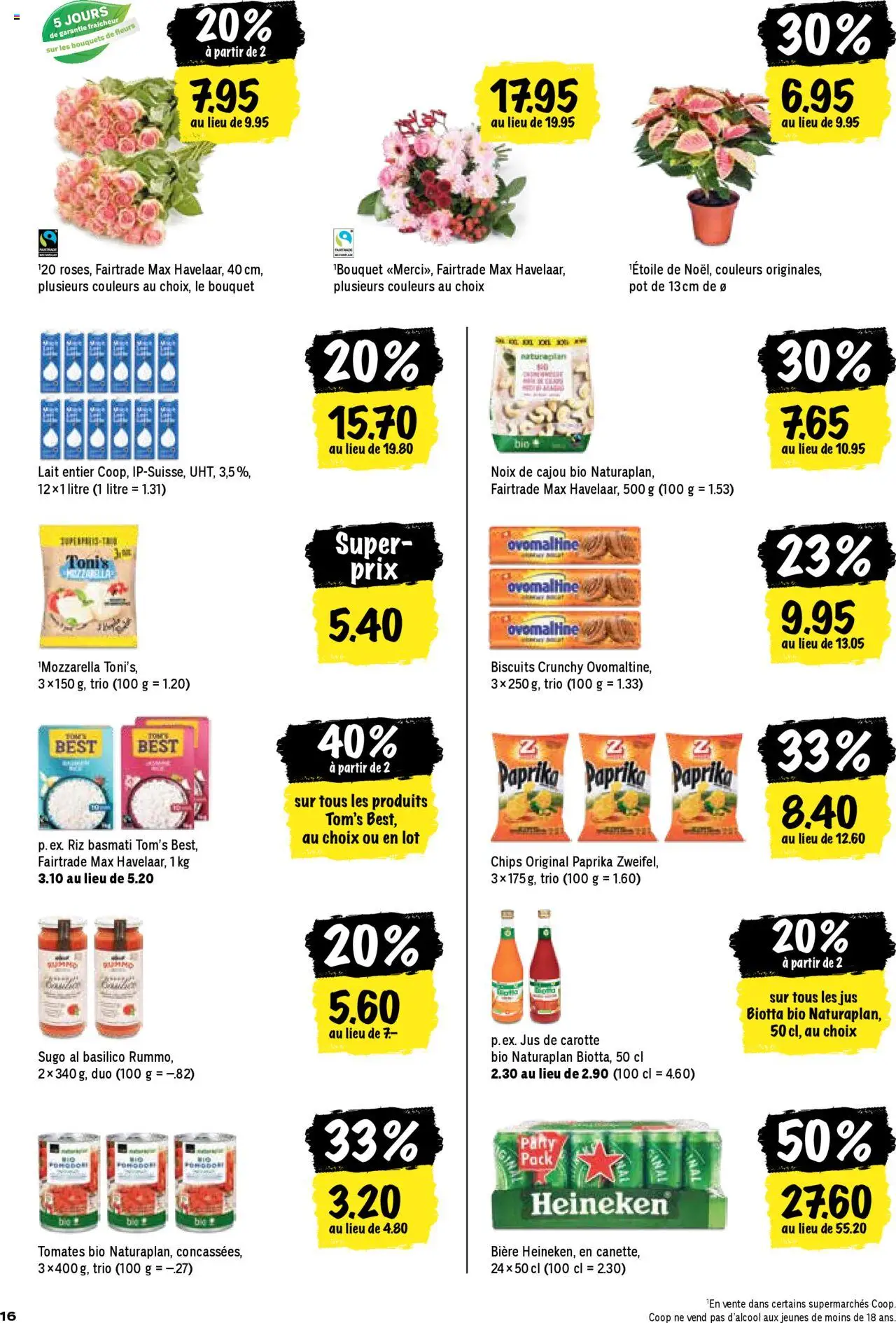 Coop - Les actions de la semaine – gültig ab 16.10.2025 | Seite: 16 | Produkte: Chips