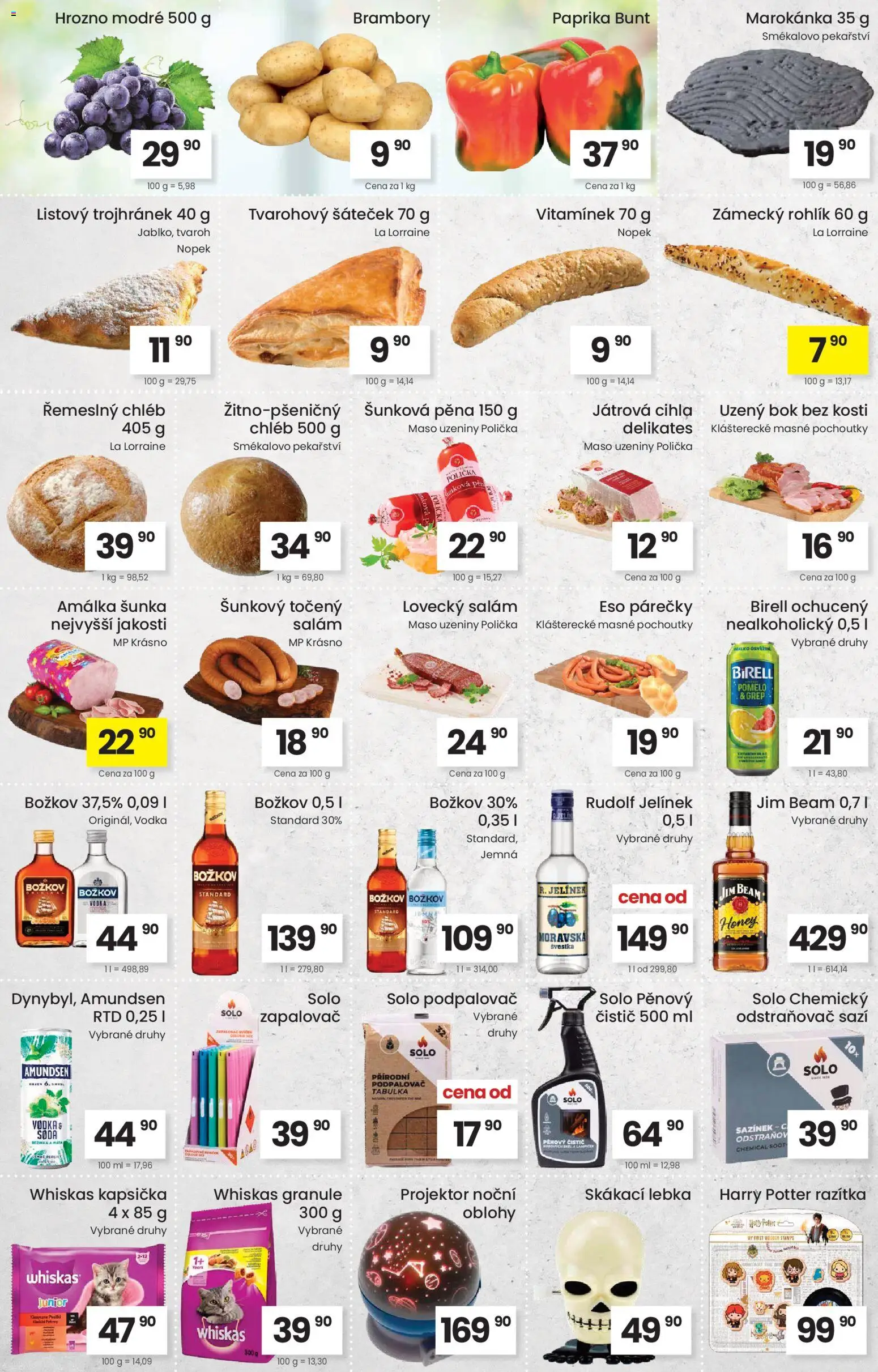 Kubík leták od 04.11.2025 | Strana: 3 | Produkty: Whiskas, Granule, Projektor, Harry Potter