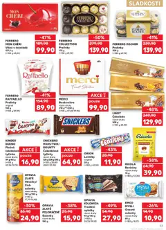 FERRERO ROCHER, Pralinky 200 g od 17.09.2025 | Strana: 33