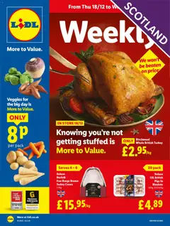 Preview of Lidl - Lidl Weekly Scotland valid from 18.12.2025