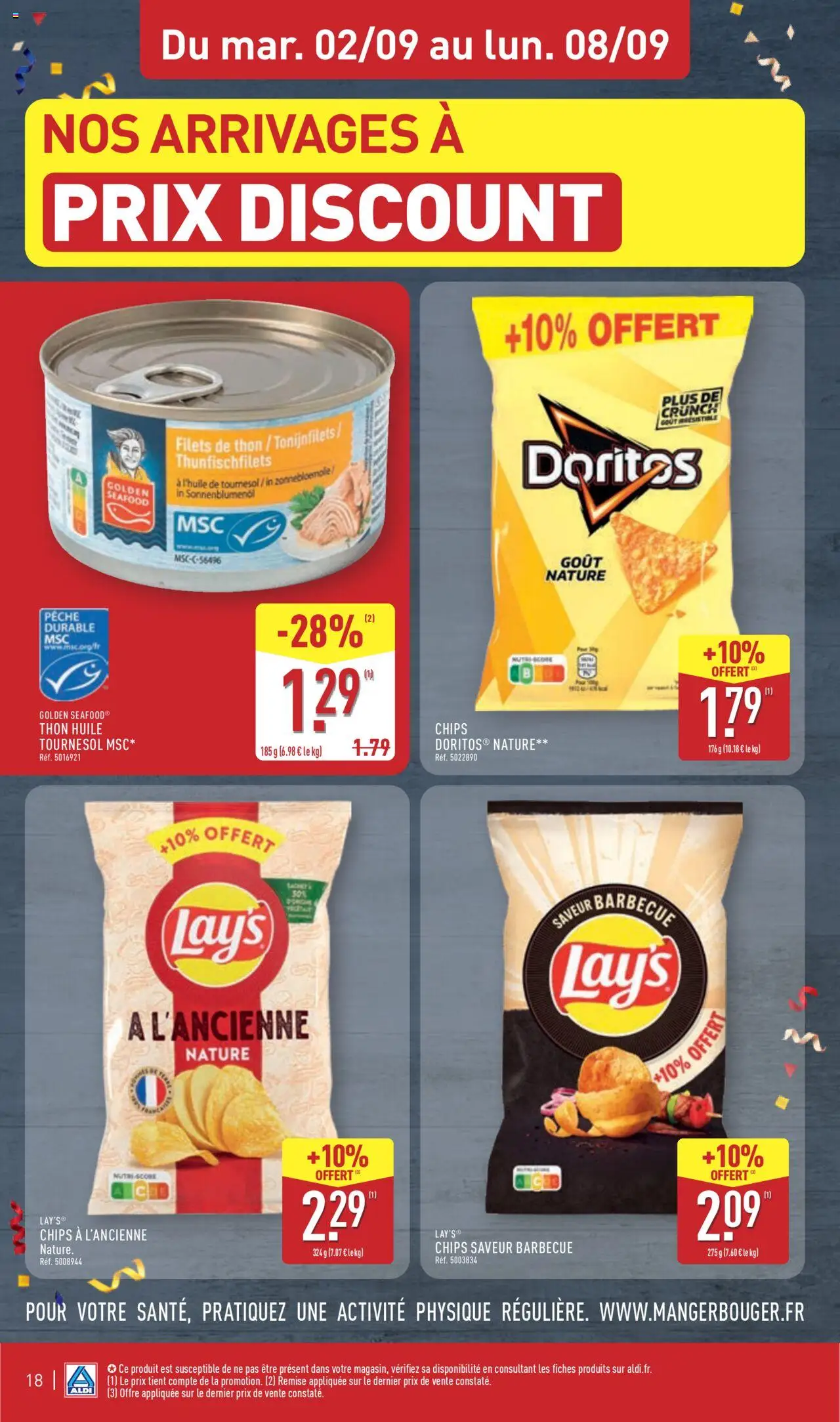  | Page: 21 | Produits: Pêche, Barbecue, Thon, Chips