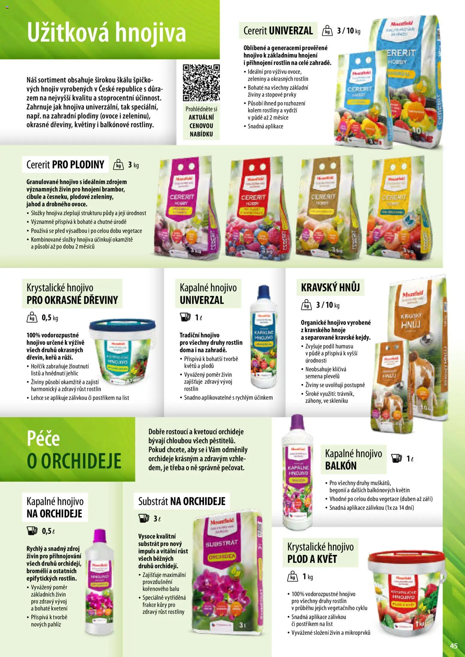 Mountfield katalog od 02.04.2026 | Strana: 45 | Produkty: Rostliny, Semena, Hnojivo, Cibule