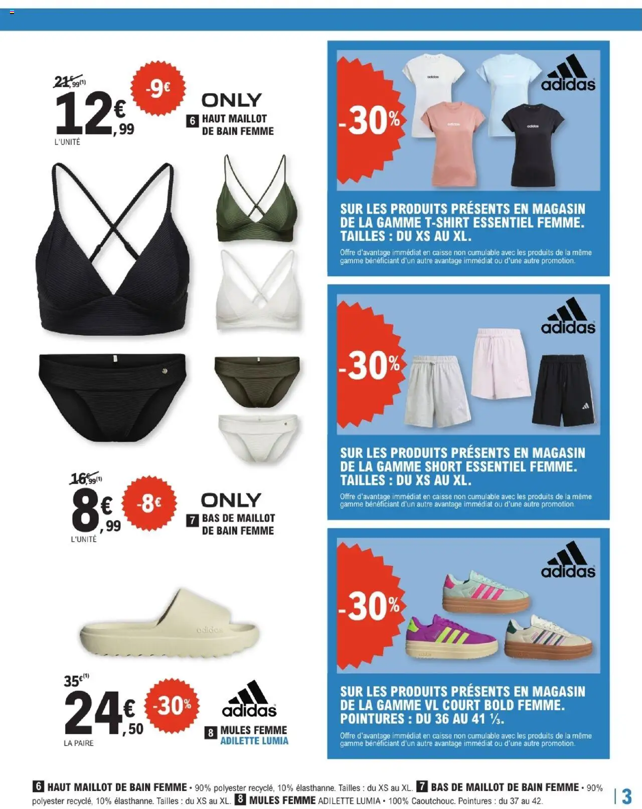  | Page: 3 | Produits: T-shirt, Maillot de bain, Baskets