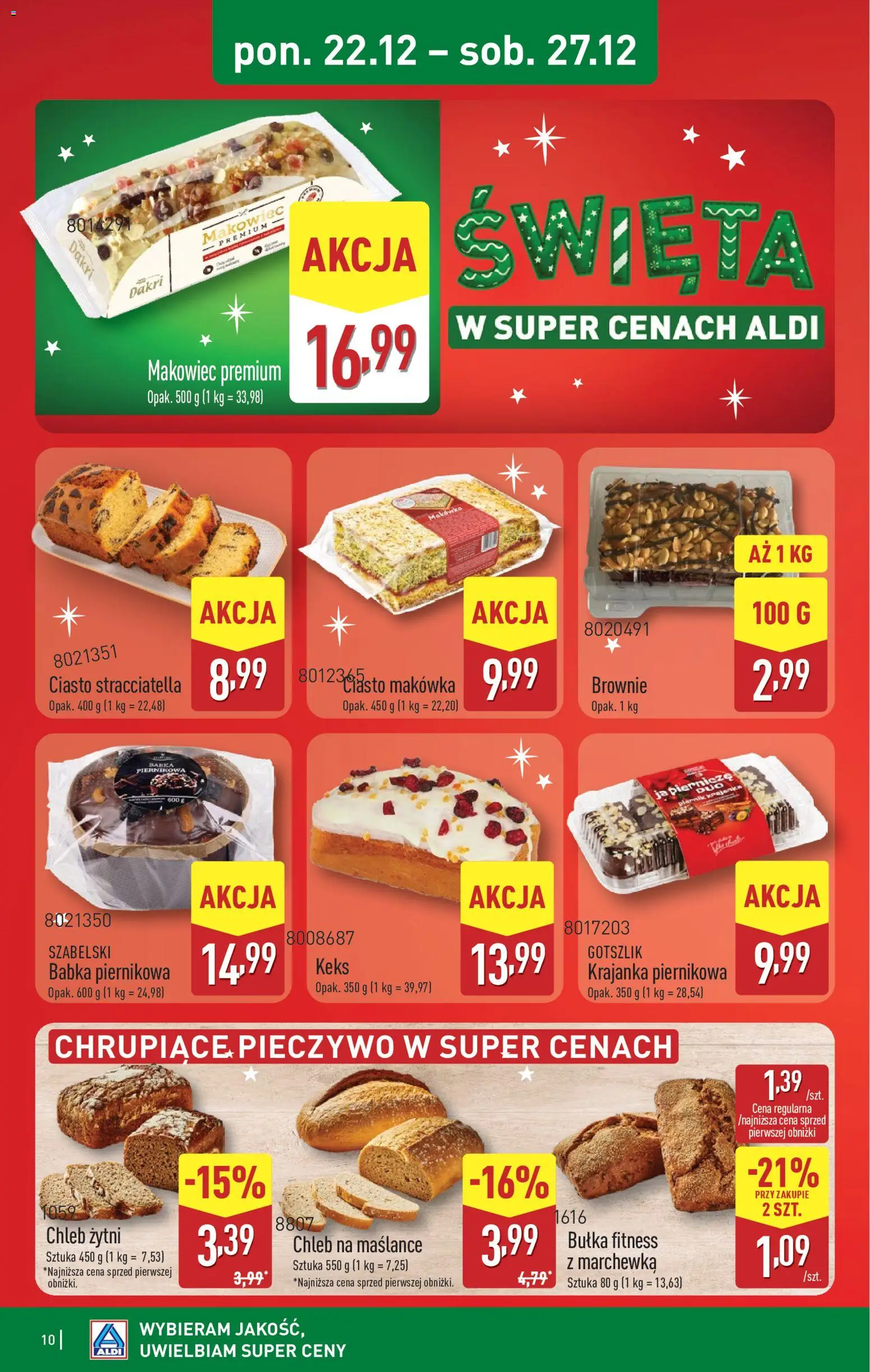Aldi Gazetka od 22.12.2025 | Strona: 10