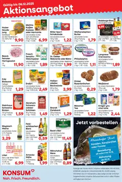 KONSUM Leipzig Prospekt ab 01.12.2025 gültig