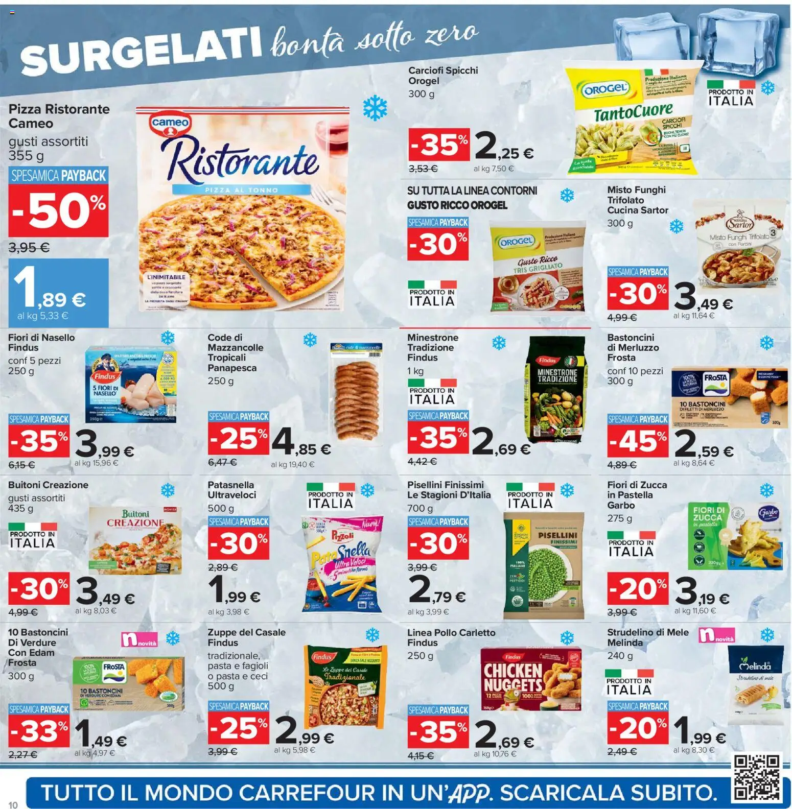 Volantino Carrefour del 27.01.2026 | Pagina: 10 | Prodotti: Fagioli, Verdure, Sale, Tonno
