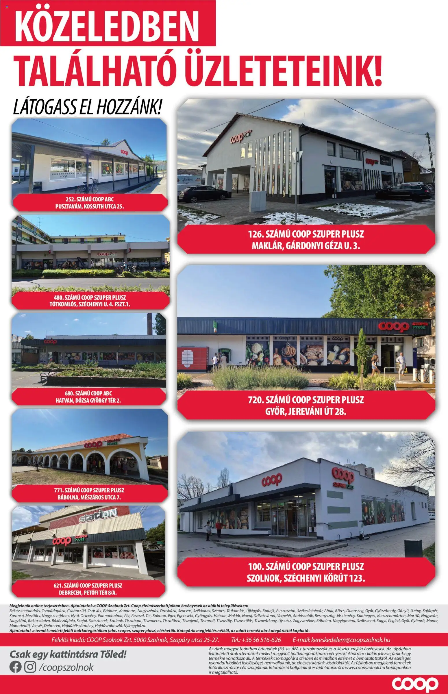 COOP Szolnok akciós ujság - amely érvényes a következő dátumtól: 23.04.2026 | Oldal: 5