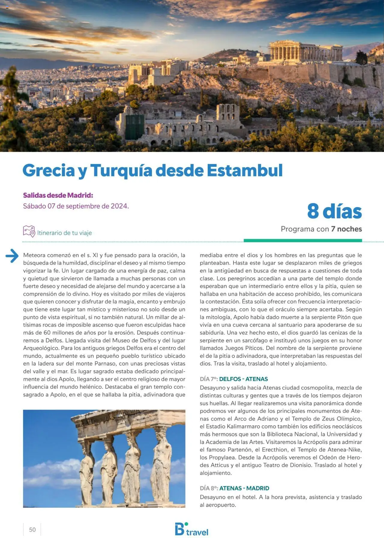 B the travel brand Turquía │ válido desde el 09.05.2024 | Página: 50 | Productos: Biblioteca
