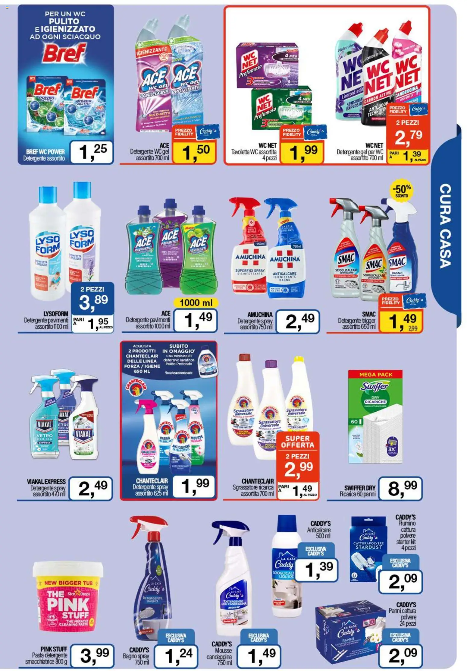Volantino Caddy's del 23.10.2025 | Pagina: 11 | Prodotti: Sgrassatore, Lavatrice, The, Doccia