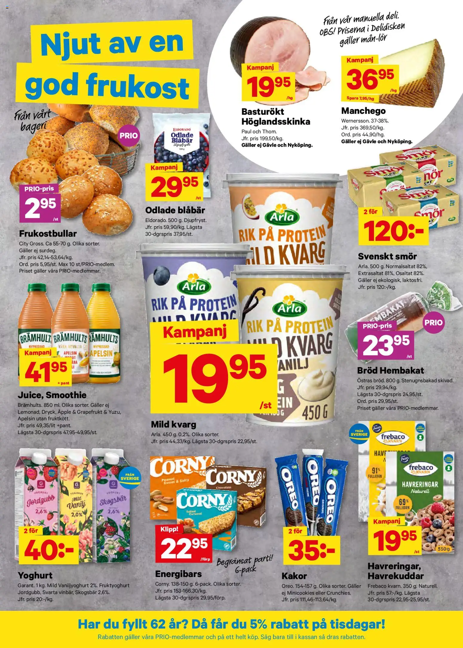 City Gross reklamblad aktuell från 03.11.2025 | Sida: 4 | Produkter: Såg, Oreo, Apelsin, Grapefrukt